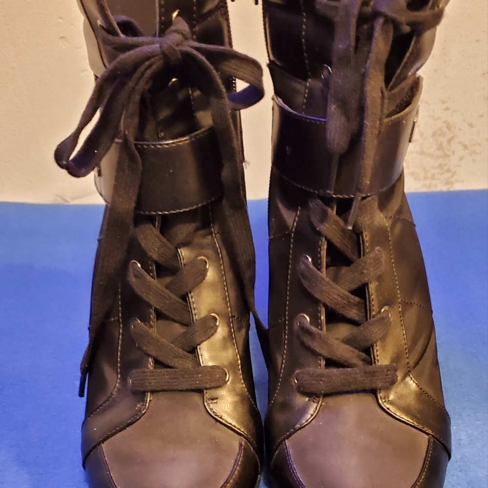 Black Anne Klein Booties